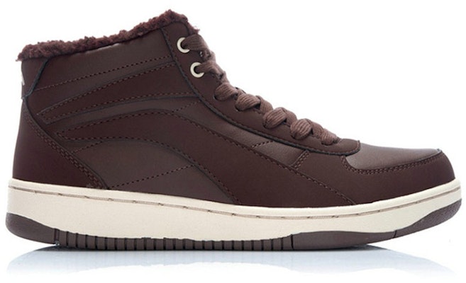 Li-Ning Kasut Kasual High-Top 'Coklat Gelap' ALCH095-1 Order Li-Ning Kasut Kasual High-Top 'Coklat Gelap' ALCH095-1