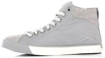 Li-Ning High-Top Casual Sneakers 'White Grey' ABCH071-1 Li-Ning High-Top Casual Sneakers 'White Grey' ABCH071-1