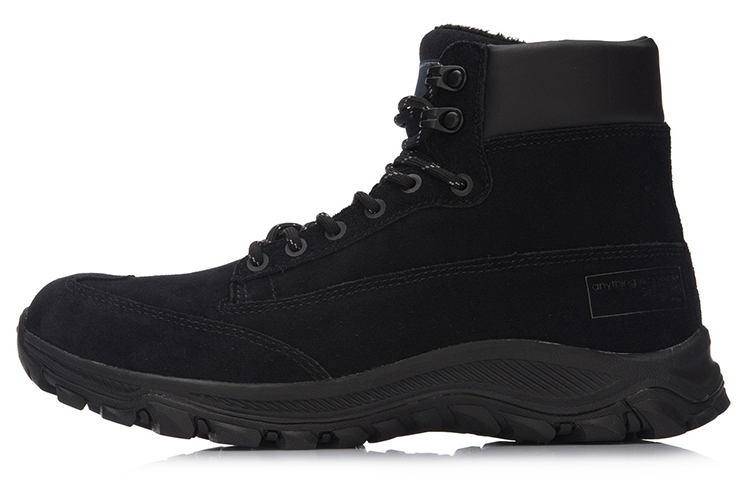 Li-Ning High-Top Fashion Running Shoe 'Black' AGLM159-2
