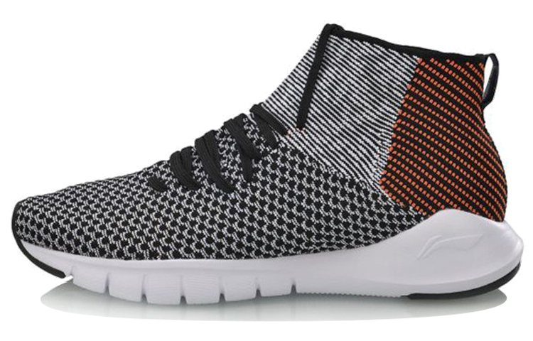 Li-Ning High-Top Running Shoe 'Black Brown' ARKN021-3