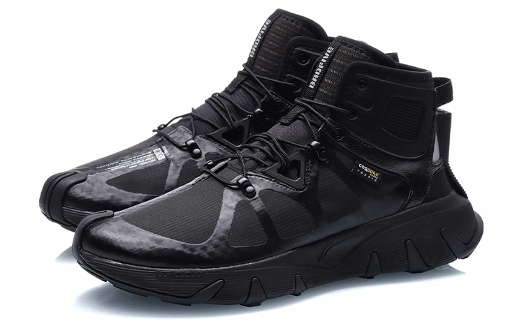 Lookbook Zapatillas de Correr Altas Li-Ning 'Negras' AGBQ075-1