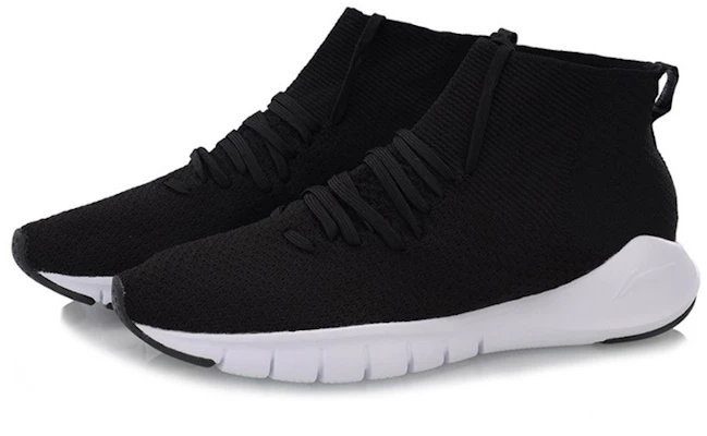 Kasut Lari Li-Ning High-Top 'Hitam Putih' ARKN021-1 Lookbook Kasut Lari Li-Ning High-Top 'Hitam Putih' ARKN021-1