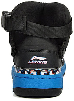 Li-Ning High-Top Running Sneaker 'Black Blue' ALCF247-2 Shop Li-Ning High-Top Running Sneaker 'Black Blue' ALCF247-2