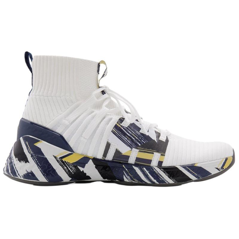 Order LiNing李寧 無界 Ⅱ 減震防滑耐磨 高筒 運動休閒鞋 男款 白色