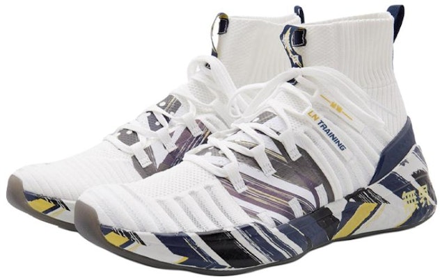 Sepatu Latihan Tinggi Li-Ning 'Putih' AFPQ029-1 Lookbook Sepatu Latihan Tinggi Li-Ning 'Putih' AFPQ029-1