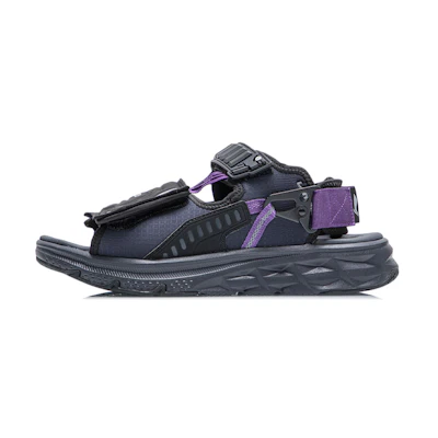 Li-Ning Hiker Sandal 'Black Grey'