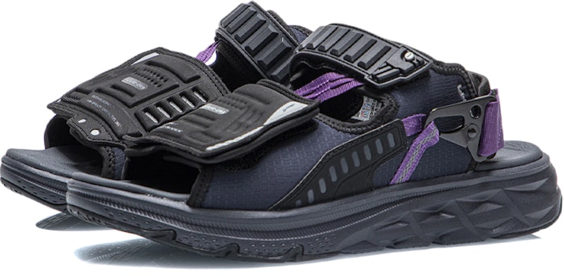 Li-Ning Sandal Hiking 'Hitam Abu-abu' AGUR013-1 Lookbook Li-Ning Sandal Hiking 'Hitam Abu-abu' AGUR013-1