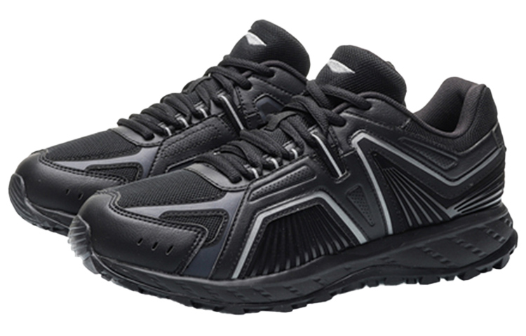 Lookbook Chaussures de Randonnée Li-Ning ''Noir Gris'' ARDP027-4