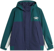 Li-Ning Hooded Retro Windbreaker Blue/White – Water/Weather Resistant Unisex AFDU927-1 Li-Ning Hooded Retro Windbreaker Blue/White – Water/Weather Resistant Unisex AFDU927-1