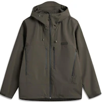 Li-Ning Hooded Windbreaker Casual Loose Fit in Khaki Green. AEMU009-1 Li-Ning Hooded Windbreaker Casual Loose Fit in Khaki Green. AEMU009-1