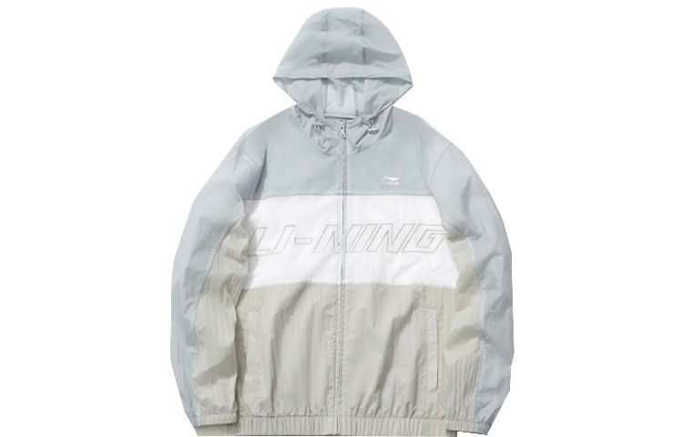 Li-Ning Hoodie Jacket Misty Blue - Sports Fashion Series AFDR189-1