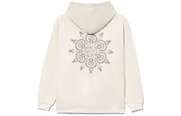 Li-Ning Hoodie Swan White Unisex Basketball Oversized Casual Pullover AWDR729-4