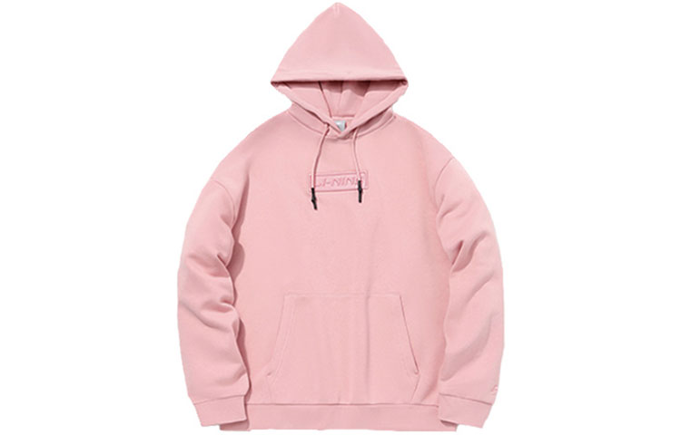 Li-Ning Hoodie Sweatshirt Unisex Pullover Knit Long Sleeve AWDQ646-4