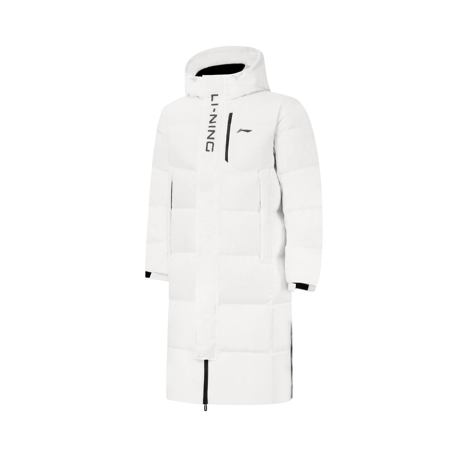 Li-Ning Hotpot Series Logo Long Down Jacket  Dopamine Warm Hoodie AYMT257-2