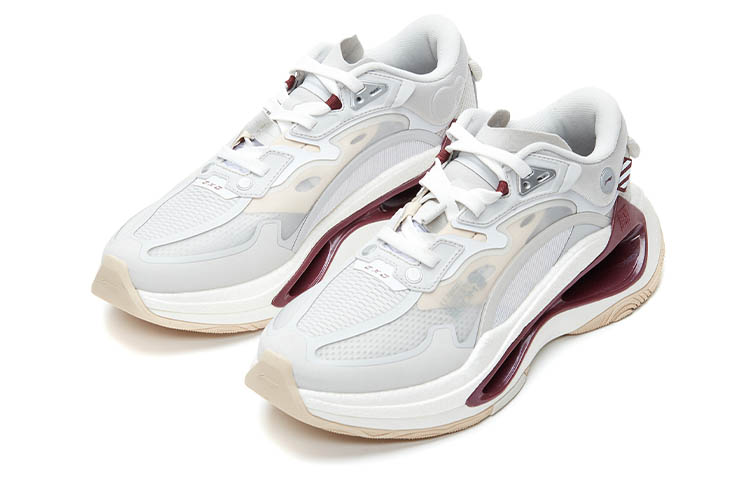 Order Li-Ning Infinity Mode Paris 2021 'Putih Abu Abu Merah' AGLR073-1