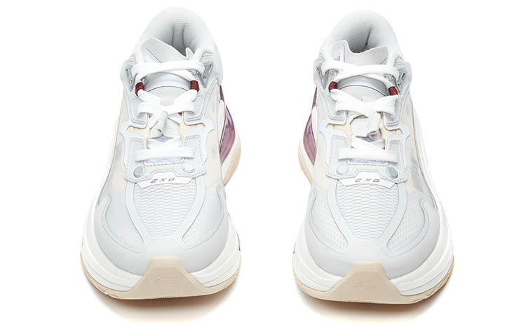 Lookbook Li-Ning Infinity Mode Paris 2021 'Putih Abu Abu Merah' AGLR073-1