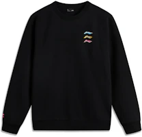 Li-Ning Infrared Warm Anti-Static Antibacterial Pullover Sweater Black Unisex AWDUG03-1 Li-Ning Infrared Warm Anti-Static Antibacterial Pullover Sweater Black Unisex AWDUG03-1