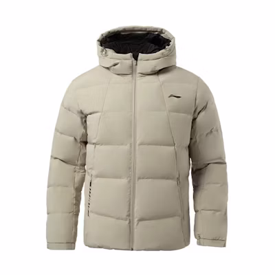 Li-Ning Insulated Down Jacket Khaki Color AYMQ055-10