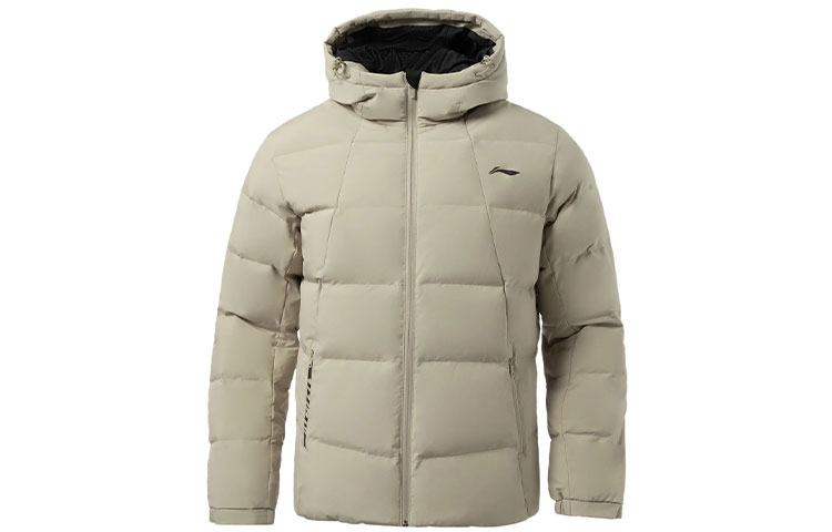Li-Ning Insulated Down Jacket Khaki Color AYMQ055-10 圖 2
