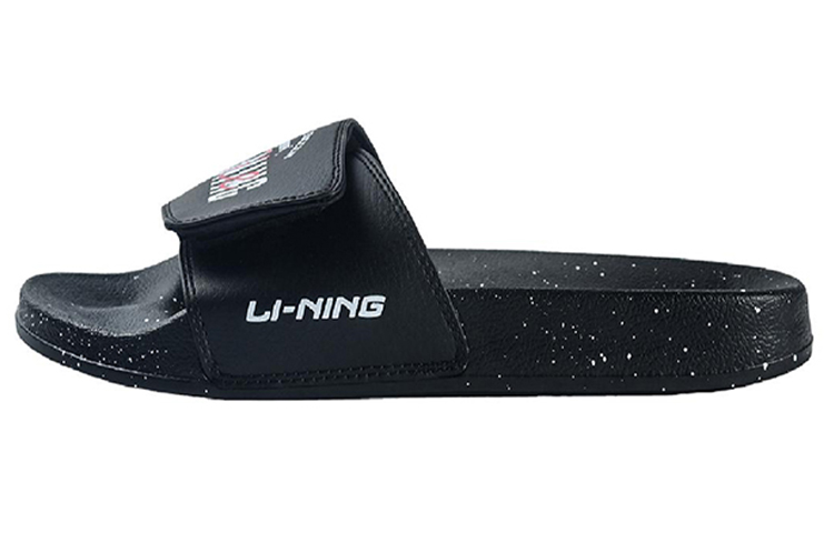 Li-Ning Iron Black 'Casual Sport Slide' ASDS021-2