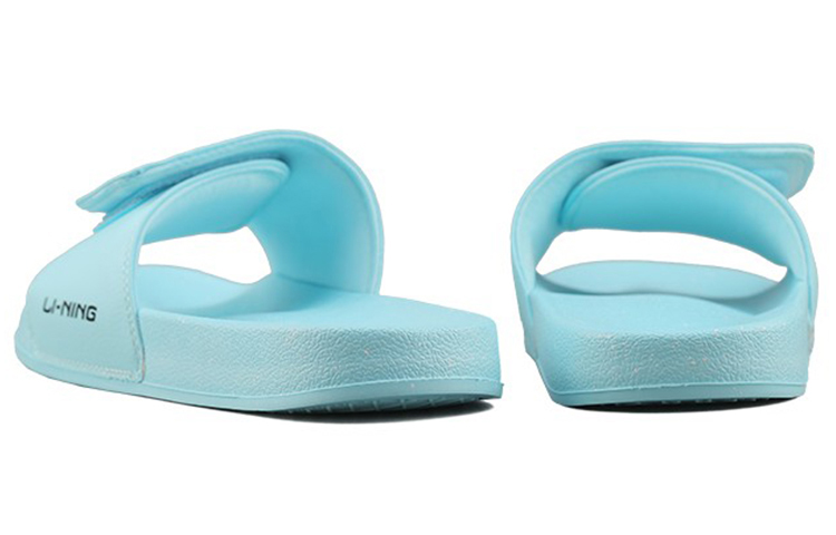 Lookbook 李宁鐵系列運動休閒拖鞋 男女同款 島嶼藍