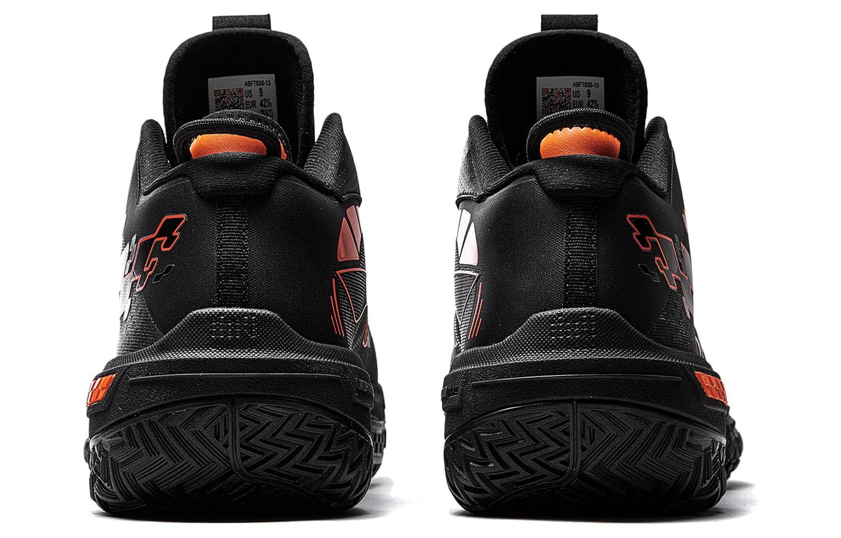 Details for LiNing李寧 桀驕 黑色煉獄 繅 高耐磨 回彈透氣減震防滑 高筒 戶外實戰籃球鞋 男款 黑色