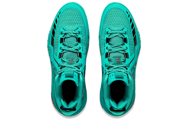 Shop Li-Ning Jie Ao 'Green Goblin' Hijau Goblin Sepatu Basket ABFT035-6