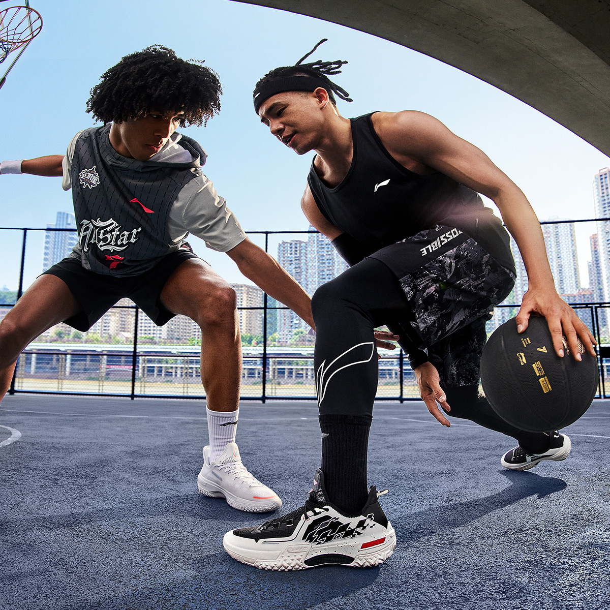 Cheap Li-Ning Jie Ao Low 'Api Hitam' ABFU019-6