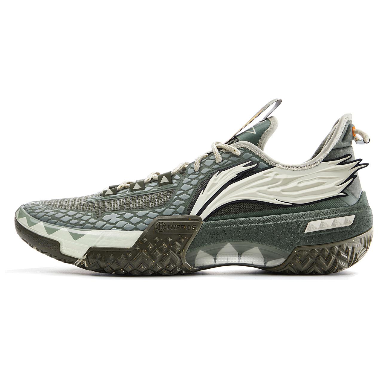 Buy LiNing李寧 桀驁 龍魂 飛梭科技 減震防滑輕便回彈 低筒 籃球鞋 男款 黃綠