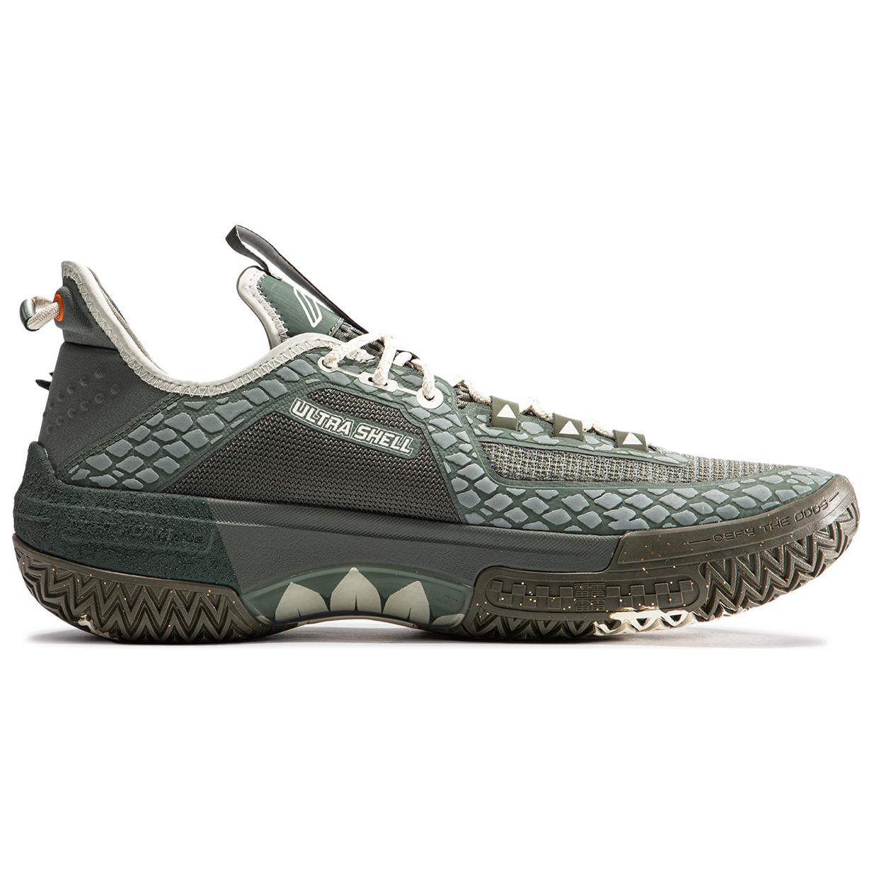 Order LiNing李寧 桀驁 龍魂 飛梭科技 減震防滑輕便回彈 低筒 籃球鞋 男款 黃綠