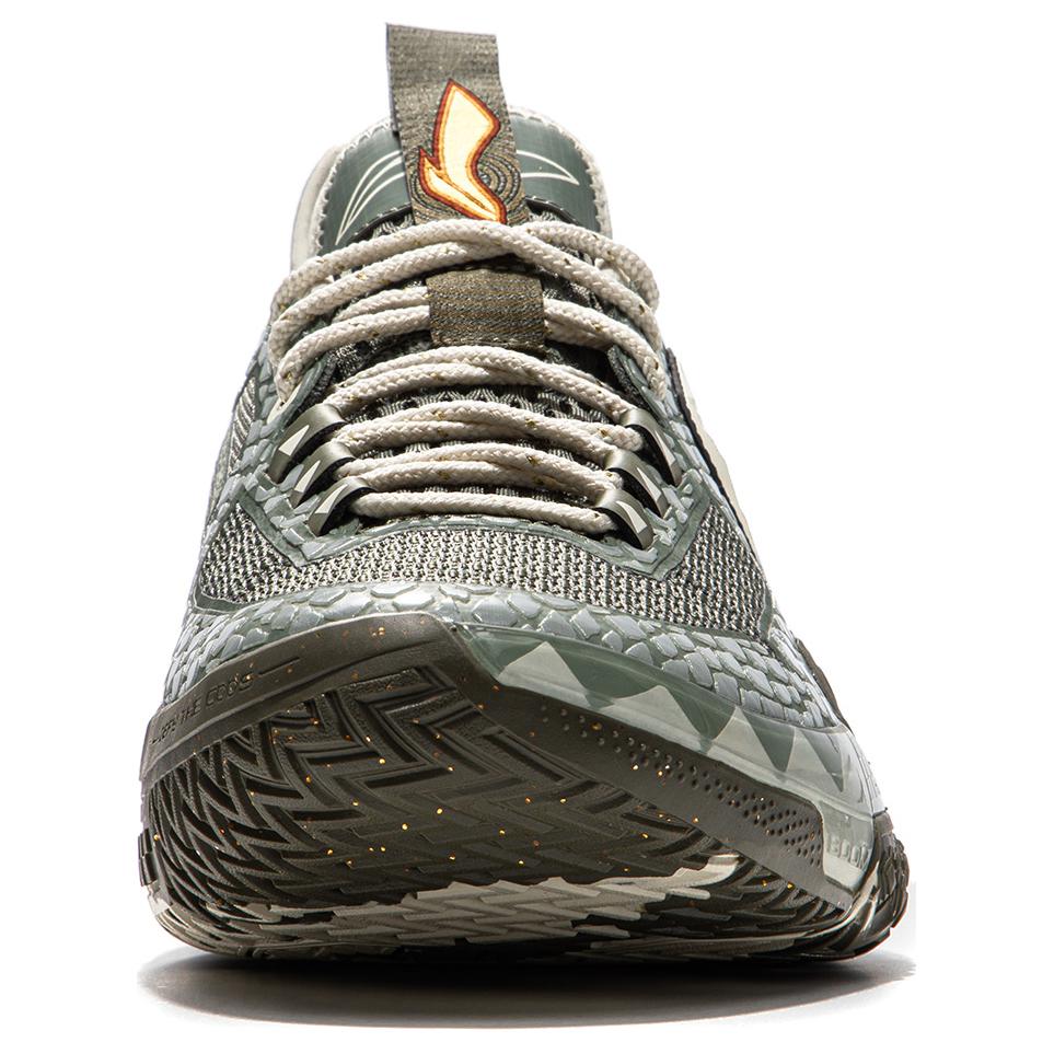 Shop LiNing李寧 桀驁 龍魂 飛梭科技 減震防滑輕便回彈 低筒 籃球鞋 男款 黃綠