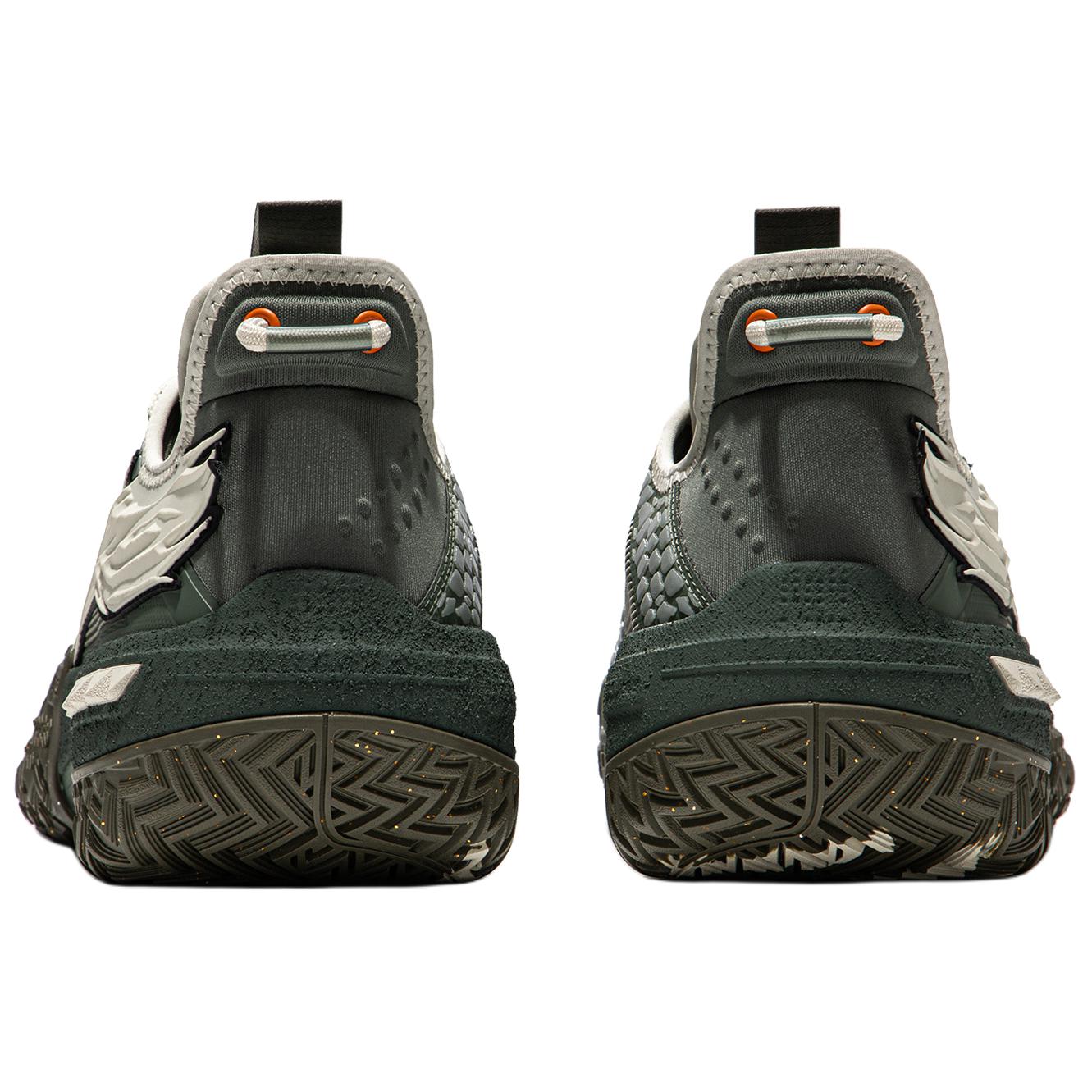 Details for LiNing李寧 桀驁 龍魂 飛梭科技 減震防滑輕便回彈 低筒 籃球鞋 男款 黃綠