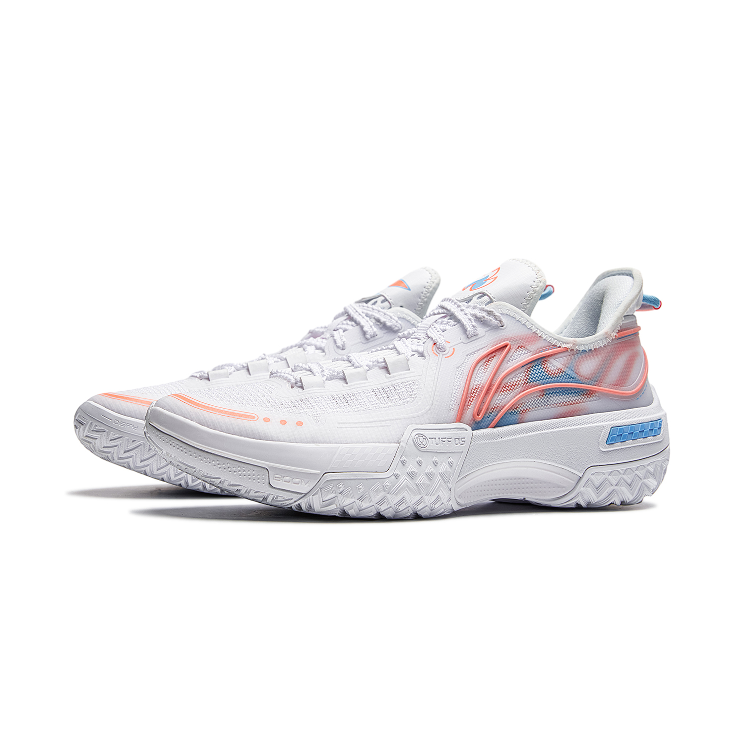 Lookbook Li-Ning Jie Ao Low 'White Flame' Sepatu Putih Api ABFU019-8