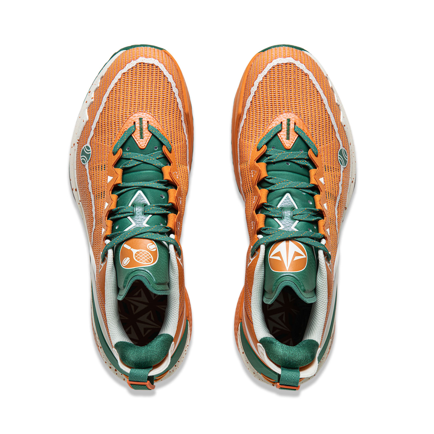 Shop 李宁 JB2 紅土 巴特勒二代 碳䨻一體 高回彈 減震防滑耐磨透氣輕便回彈 低幫 籃球鞋 男款 橙白色