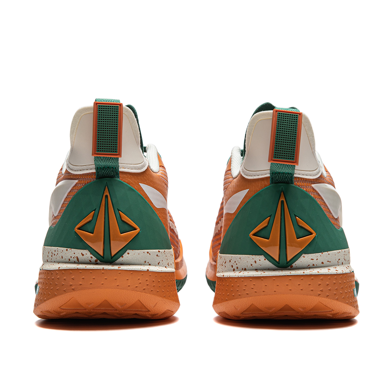 Details for 李宁 JB2 紅土 巴特勒二代 碳䨻一體 高回彈 減震防滑耐磨透氣輕便回彈 低幫 籃球鞋 男款 橙白色