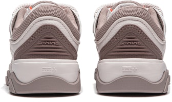 LiNing李寧 征程2.0 嘭嘭鞋 厚底增高 緩震回彈 百搭 低筒 板鞋 男款 白沙灰 Details for LiNing李寧 征程2.0 嘭嘭鞋 厚底增高 緩震回彈 百搭 低筒 板鞋 男款 白沙灰