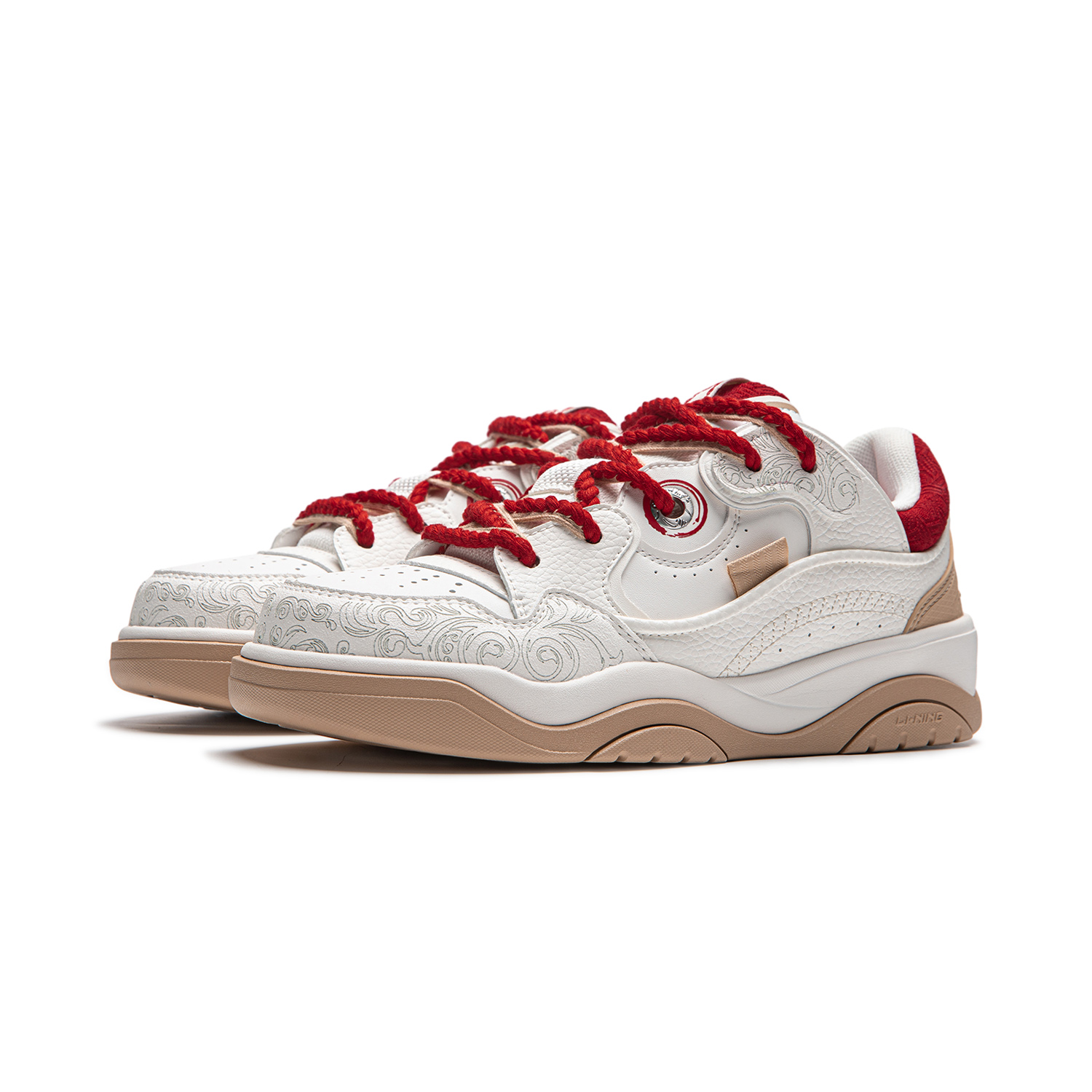 Lookbook Li-Ning Journey 2.0 'White Red Gum' AGCU407-1