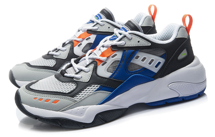 Lookbook Li-Ning Joyride ''Grijs Zwart Blauw'' AGCR027-2