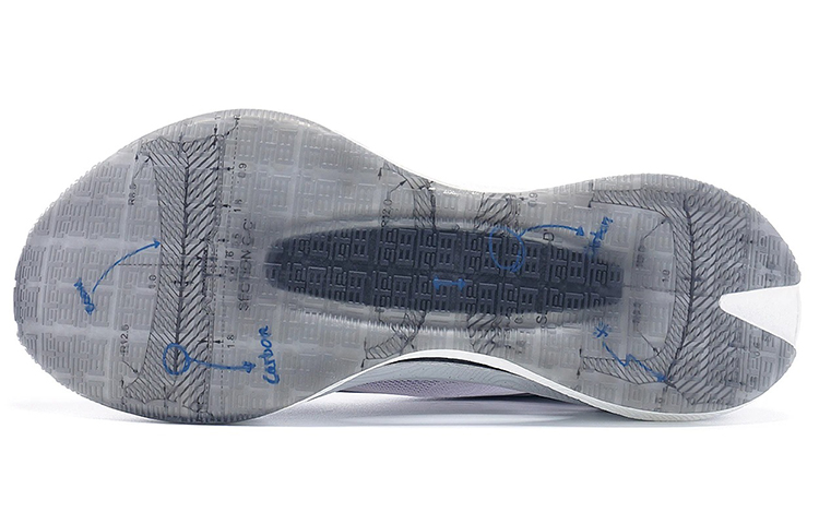 Shop Li-Ning Jue Ying 'Abu-abu Navy' ARRS009-2