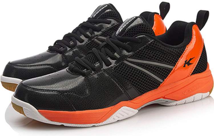 Lookbook Li-Ning Kason Badmintonschuhe ''Schwarz Orange'' FYTN003-1