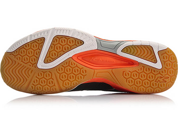 Purchase Li-Ning Kason Badmintonschuhe ''Schwarz Orange'' FYTN003-1
