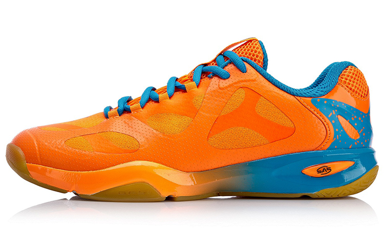 Li-Ning Kason Badminton Shoes 'Orange Blue' FYZN003-3