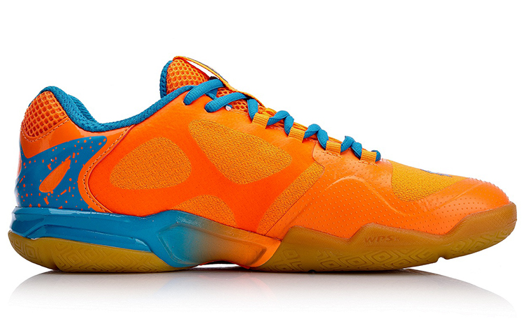 Order Sepatu Badminton Li-Ning Kason 'Oranye Biru' FYZN003-3