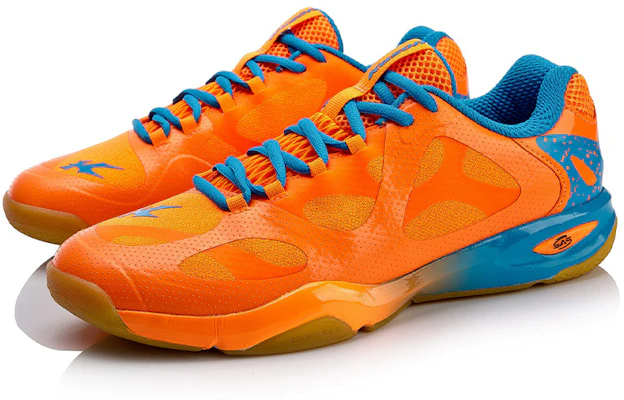 Sepatu Badminton Li-Ning Kason 'Oranye Biru' FYZN003-3 Lookbook Sepatu Badminton Li-Ning Kason 'Oranye Biru' FYZN003-3