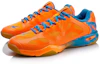Lookbook Sepatu Badminton Li-Ning Kason 'Oranye Biru' FYZN003-3