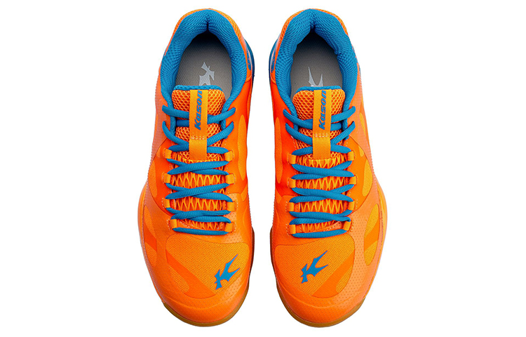 Shop Sepatu Badminton Li-Ning Kason 'Oranye Biru' FYZN003-3