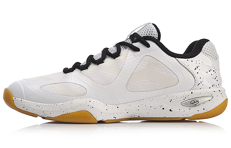 Li-Ning Kason Badminton Shoes 'Standard White Silvergray' FYZN003-4