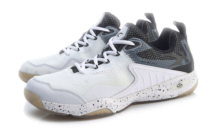 Lookbook Chaussures de Badminton Li-Ning Kason Support ''Blanc Basique'' FYTM009-4