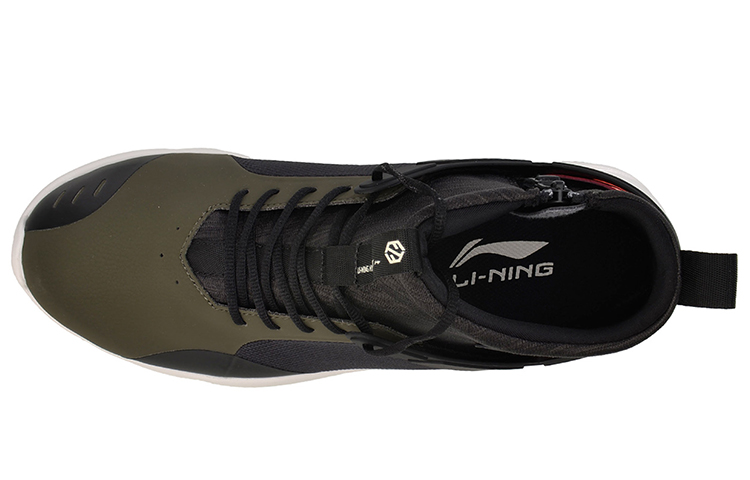 Lookbook Li-Ning Knight 'Black Green' AGLM115-3