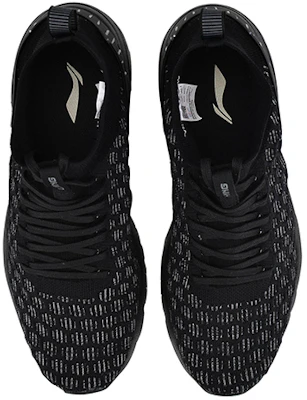 LiNing李寧 一體編織襪套跑步鞋 黑色 Shop LiNing李寧 一體編織襪套跑步鞋 黑色